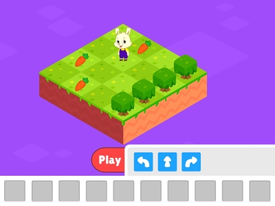 Carrot Chase  Coding Games For kids