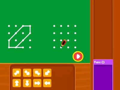 Connect Diagonally  Coding Games For kids