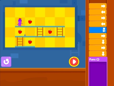 Chomp The Fruits  Debugging - Coding Games For kids