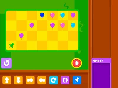 Pop The Balloon  Advance - Coding Games For kids