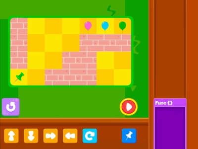 Pop The Balloon  Loops - Coding Games For kids